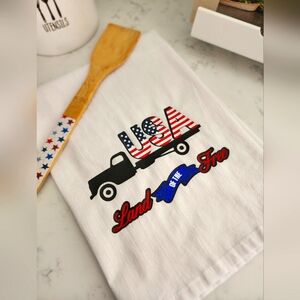 USA Patriotic Dish towel tea towel